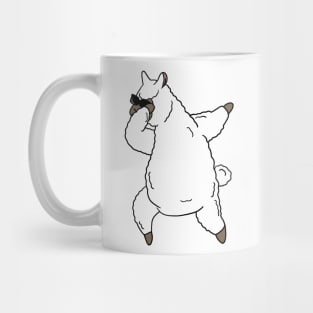 Funny Dabbin Llama Alpaca Dance Mug